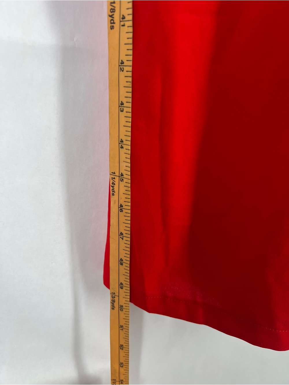 Red Ruffle V-Neck Jumpsuit - Picture 11 of 14